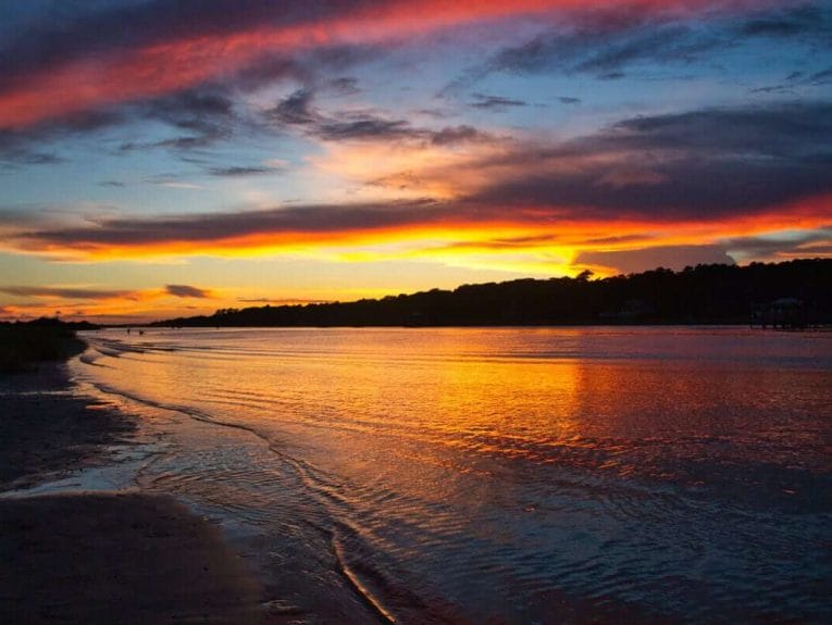 Beach Sunset on the North Carolina Coast
