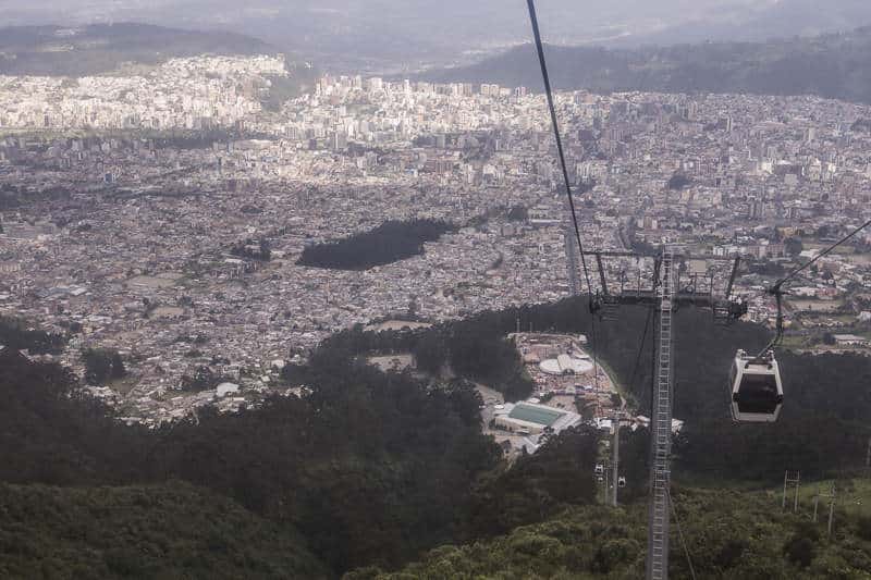 Visit the Teleferico on a Mission Trip or Pilgrimage to Ecuador.